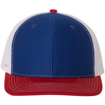 Royal/ White/ Red